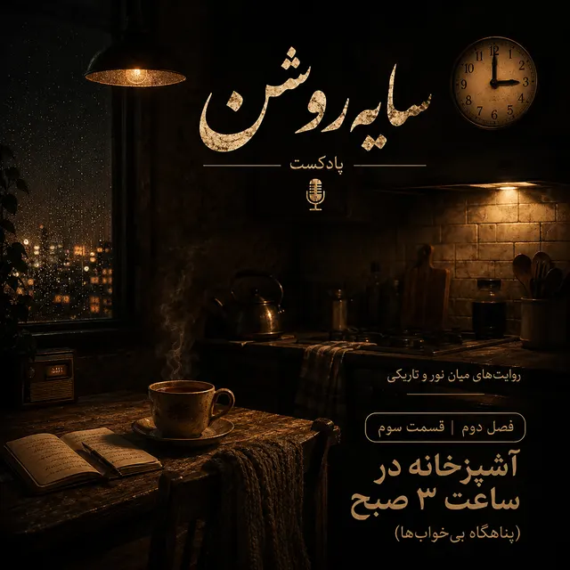 کاور آشپزخانه در ساعت 3 صبح (پناهگاه بی خواب ها)